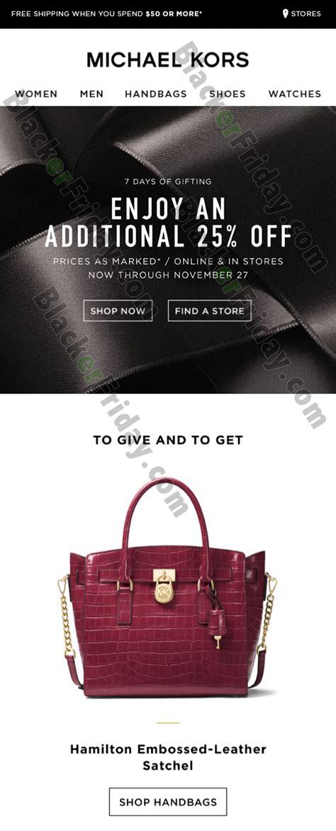 michael kors black friday outlet sale|Michael Kors black friday 2023.